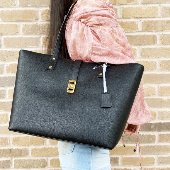 SALE‼️ Michael Kors large satchel tote black - Picture 2 of 5